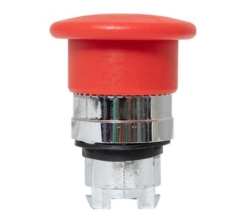 Механизм исполнительный кнопки XB4 "Грибок" красный возвратный без фиксации без подсветки IP65  XB4BC-R-65  EKF