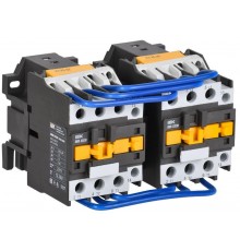 Контактор КМИ-23230 реверс 32А 400В/АС3 2НО  KKM23-032-400-20-1  IEK