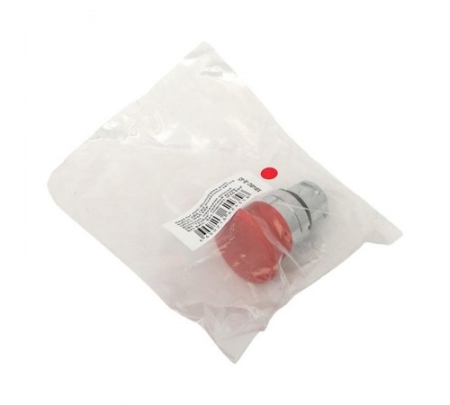 Механизм исполнительный кнопки XB4 "Грибок" красный возвратный без фиксации без подсветки IP65  XB4BC-R-65  EKF