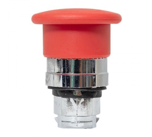 Механизм исполнительный кнопки XB4 "Грибок" красный возвратный без фиксации без подсветки IP65  XB4BC-R-65  EKF