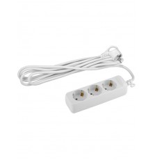 Удлинитель электрический U-3e-7m-3x1,5 с заземлением 3 розетки 7м ПВС 3x1,5мм2 16А  Б0044034  ЭРА