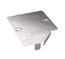 Крышка переходника левого Стандарт 200х150  PR16.10825  Промрукав