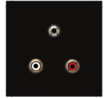 2x Cinch Audio (RCA) / Stereo разъем (TRS 3.5 mm) MALS1011SW Jung