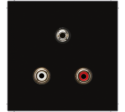 2x Cinch Audio (RCA) / Stereo разъем (TRS 3.5 mm) MALS1011SW Jung