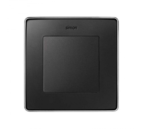 Simon 82 Рамка декоративная, 1 пост, Select, S82 Detail, графит-хром  8201610-241  Simon