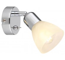 Светильник настенно-потолочный спот Keila 7051-701 1 х Е14 40 Вт поворотный с выключателем  Б0054678  Rivoli