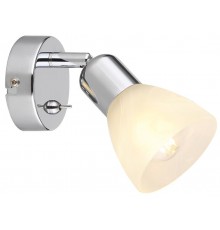 Светильник настенно-потолочный спот Keila 7051-701 1 х Е14 40 Вт поворотный с выключателем  Б0054678  Rivoli