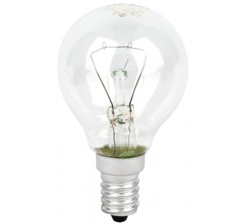 Лампа накаливания ЛОН ДШ 40-230-Е14  (P45) шар 40Вт 230В Е14 в гофре  Б0039132  ЭРА