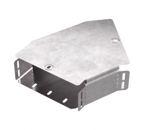 Угол горизонтальный 45 градусов с крышкой Стандарт 200х80  PR16.0523  Промрукав