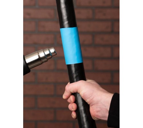 Термоусаживаемая трубка ТУТ нг 40/20 синяя EKF PROxima  tut-40-g  EKF