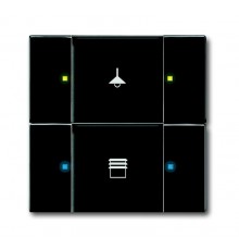 6126/02-885-500 Сенсор 2/4-кл. многофункциональный, черный бархат  6116-0-0217  2CKA006116A0217  ABB