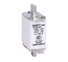 Плавкая вставка предохранителя RT36-0-160, габарит 0, 100А  521232  CHINT