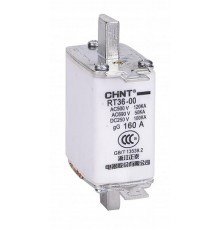 Плавкая вставка предохранителя RT36-0-160, габарит 0, 100А  521232  CHINT