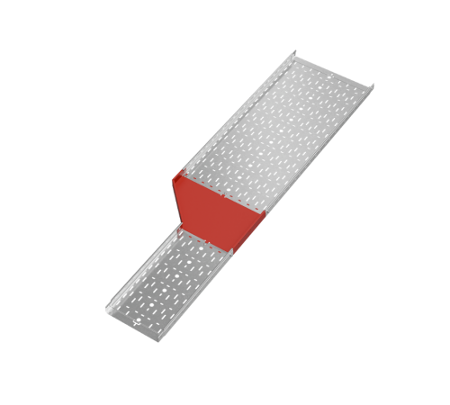 Переходник левый 50х300-500 мм "ПЛЮС" HD  PDplus50-300-500-L HD   КМ-профиль