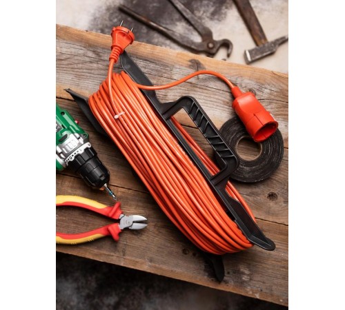 Удлинитель на рамке "Зевс 2.0" 40м без заземления ПВС 2*0,75 10А/2,3кВт  PROxima   USRB02-10-275-1-40  EKF