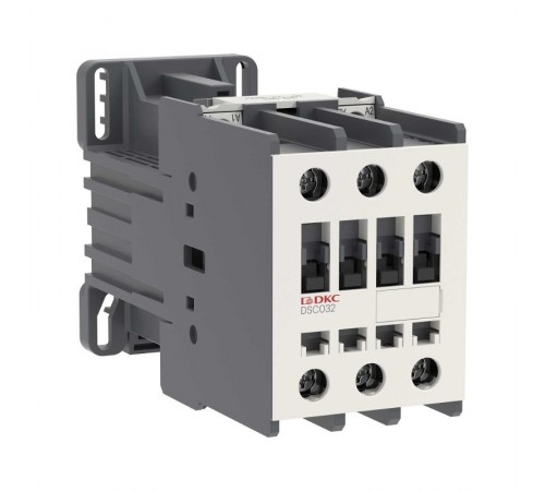 Магнитный контактор YON DSC032 32A 15кВт AC3 3P кат.110В DC  DSC032-3C00D110  DKC