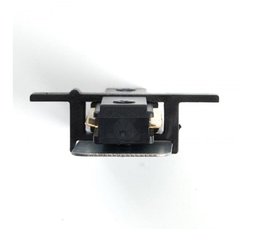 Коннектор для однофазного шинопровода LD1004 прямой встраиваемого , черный  10358  FERON