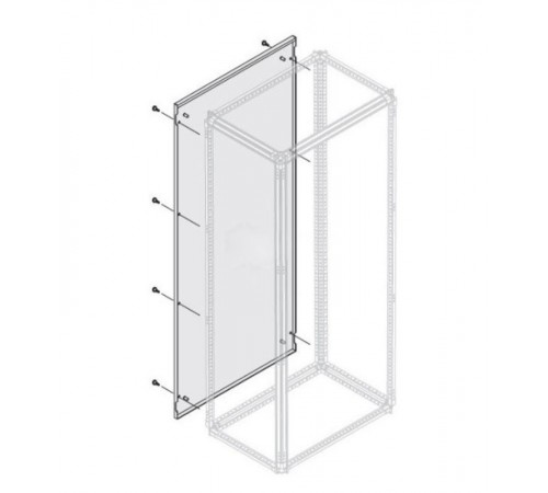 Панель задняя IP30/40 H=2000мм D=250мм1STQ009381A0000  ABB