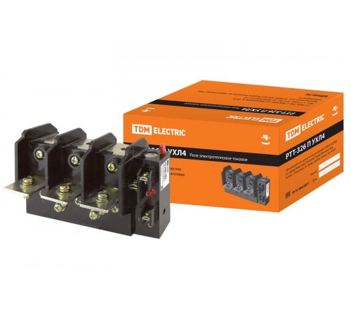Реле электротепловое токовое РТТ-326 П УХЛ4 160А (136,0 - 160,0)А  SQ0741-0007  TDM