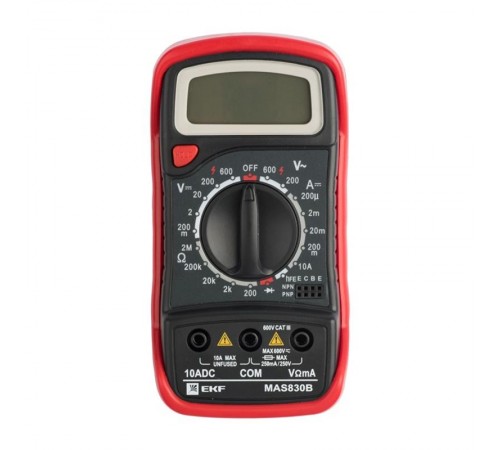 Мультиметр цифровой MAS830B EKF ExpertIn-180701-pm830BEKF