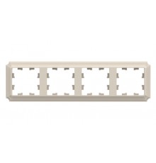 AtlasDesign Antique Рамка 4-ая, универсальная, Бежевый  ATN100204  SE