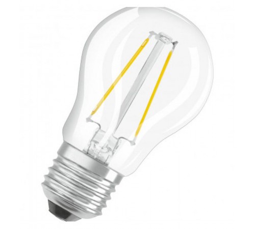 Лампа светодиодная LEDPCLP40D 5W/827 230V FIL E27 10X1  4058075438811  OSRAM