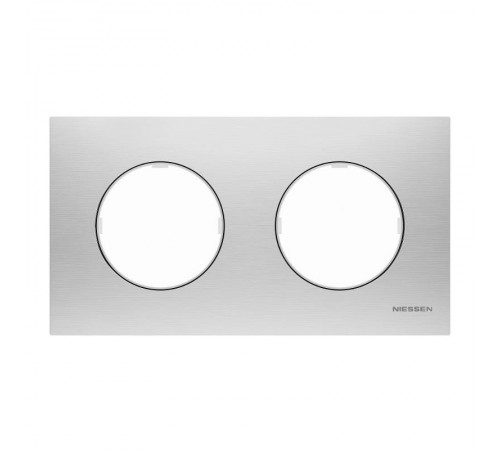 Рамка 2-постовая, серия SKY Moon, цвет нержавеющая сталь2CLA867200A4001 ABB