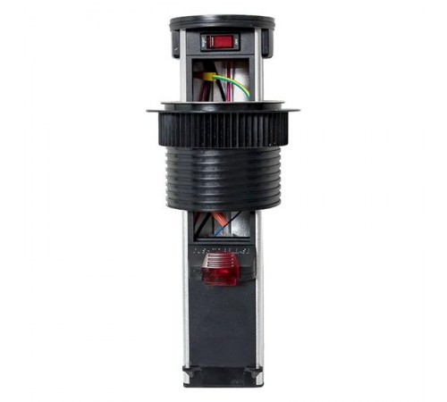 Встраиваемая мини-колонна с беспроводной зарядкой 15Вт, 6 модулей C-Line  cl-vmkwc-6-s  EKF