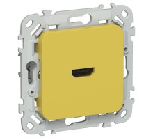FLITE Розетка HDMI РШДМА-ФлЖК желтый карри  FI-H10-K44  IEK