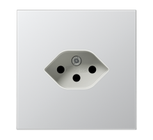 Швейцарская розетка, алюминий  AL1520-13SEV  Jung