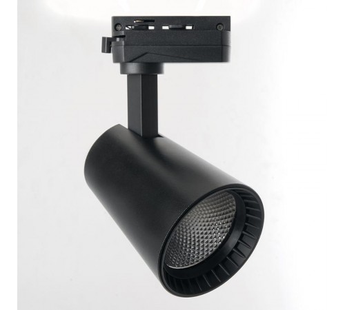 Светильник трековый светодиодный на шинопровод 20W, 1800 Lm, 4000К, 35 градусов, черный, AL100  41606  FERON