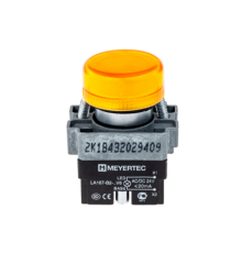 Сигнальная лампа в сборе, желтый, 24V AC/DC, мет. MTB2-BV615  43347  ОВЕН
