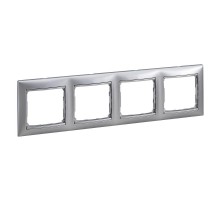Valena Алюминий DIY Рамка 4 -ая  694333  Legrand