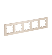 AtlasDesign Бежевый Рамка 5-ая, универсальная  ATN000205  SE