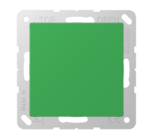 Крышка без отверстий; зеленый  A594-0GN  Jung