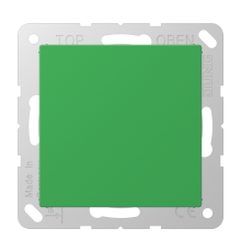 Крышка без отверстий; зеленый  A594-0GN  Jung