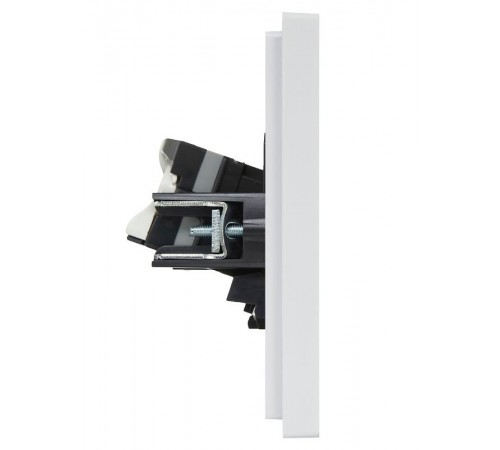 FORTE&PIANO Розетка комп. 2-ая RJ45 кат.5E FP233 белый  FP-K20-1-K01  IEK
