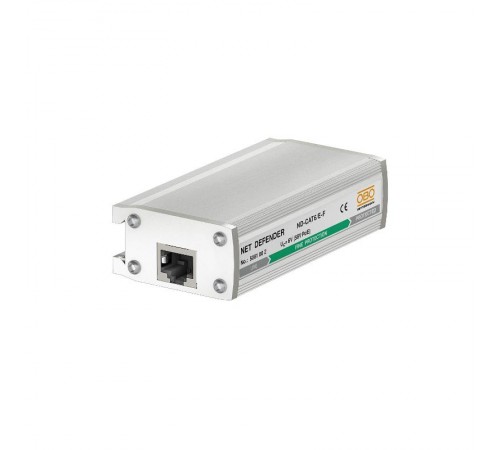 Устройства защиты от импульсных перенапряжений УЗИП для телекоммуникационных сетей 8-жил (CAT6) (Тип разъема RJ45) высокочув. защита, 41 В (ND-CAT6/E-