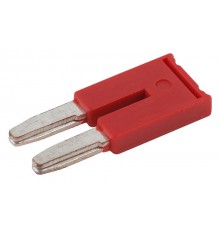 NO-223-48 Акс-ры для сборки и монтажа электрощитового об-я ЭРА NO-223-48 Перемычка для ЗНБ 4 мм2 2PIN (упак 25 шт.)  Б0033525  ЭРА