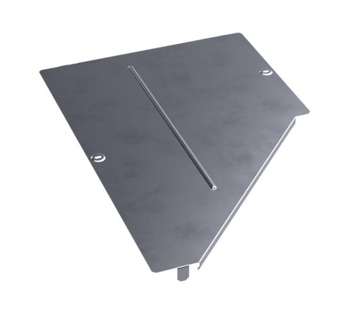 Крышка переходника левого Стандарт INOX (AISI 316) 600х300  PR16.5589  Промрукав