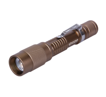 Фонарь рабочий A2-L3WZ-2AA (3W, zoom) бронз.  2851628  ФАZА