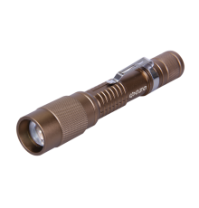 Фонарь рабочий A2-L3WZ-2AA (3W, zoom) бронз.  2851628  ФАZА