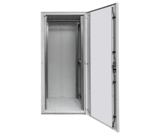 Шкаф напольный 19" TERACOM PRO 18U 600x600 мм двери стеклянная с замком-ручкой и металлическая серый TRP-NTC-1866-41G EKF