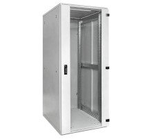 Шкаф напольный 19" TERACOM PRO 18U 600x600 мм двери стеклянная с замком-ручкой и металлическая серый TRP-NTC-1866-41G EKF
