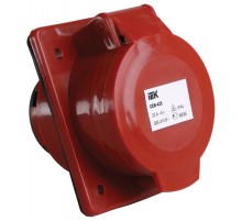 Розетка 425 скрытая 3Р+Е+N 32А 380В IP44  PSR42-032-5  IEK