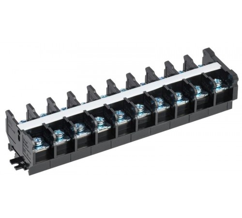 Блок зажимов БЗН TK-100 25 мм2 100А на DIN-рейку 10 пар  YZN43-10-025-K02  IEK