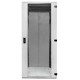 Шкаф напольный 19" TERACOM PRO 18U 600x600 мм двери стеклянная с замком-ручкой и металлическая серый TRP-NTC-1866-41G EKF