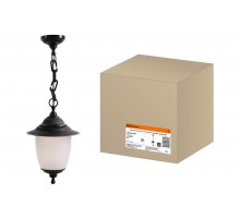 Светильник садово-парковый Прага Эл-11-70 60 Вт Е27 подвесной черный  SQ0330-0507  TDM