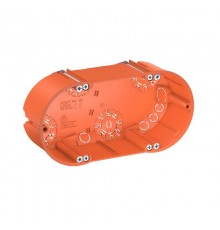 Монтажная коробка для полых стен двойная 139x68, H47, без галогена  2003822  OBO Bettermann