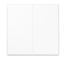 Двойная клавиша для балансирных механизмов выключателей (кнопок), в комплекте с CD95HP (крепежный элемент), возможно IP44; дюропласт; белый; LS990  L